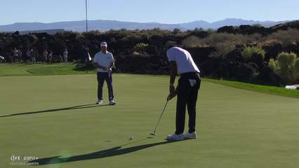 Sahith Theegala | Round 2 | 9th hole | Shot 4 | 2025 Bank of Utah