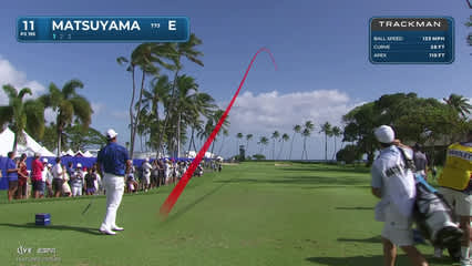Hideki Matsuyama | Round 1 | 11th hole | Shot 1 | 2026 Sony Open