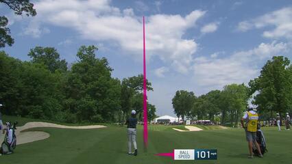 David Lipsky | Round 3 | 6th hole | Shot 2 | 2025 John Deere