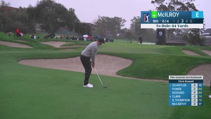 Rory McIlroy | Round 1 | 9th hole | Shot 5 | 2025 Genesis