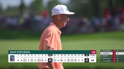 Sam Stevens | Round 4 | 18th hole | Shot 5 | 2025 3M Open
