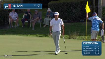 Kristoffer Reitan | Round 4 | 17th hole | Shot 2 | 2026 Cognizant Classic