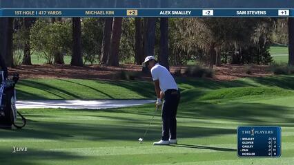 Michael Kim | Round 1 | 1st hole | Shot 2 | 2025 THE PLAYERS