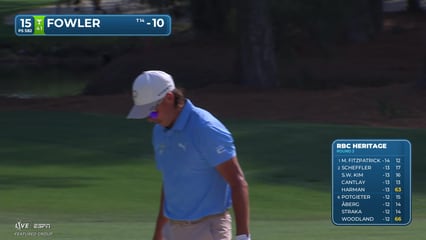 Rickie Fowler | Round 3 | 15th hole | Shot 3 | 2026 RBC Heritage
