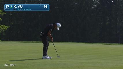 Kevin Yu | Round 4 | 17th hole | Shot 4 | 2025 RBC Canadian