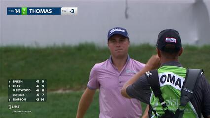 Justin Thomas | 2023 Valspar | Round 3 | 14th hole | Shot 5