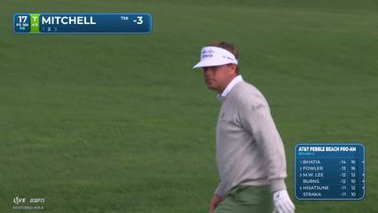 Keith Mitchell | Round 2 | 17th hole | Shot 2 | 2026 AT&T Pebble Beach