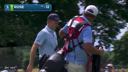 Justin Rose | Round 4 | 5th hole | Shot 1 | 2026 Travelers