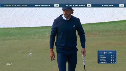 Marco Penge | Round 2 | 10th hole | Shot 5 | 2026 THE PLAYERS