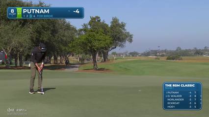 Andrew Putnam | Round 1 | 8th hole | Shot 3 | 2025 The RSM Classic
