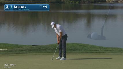 Ludvig Åberg | Round 4 | 3rd hole | Shot 4 | 2025 Arnold Palmer Invitational