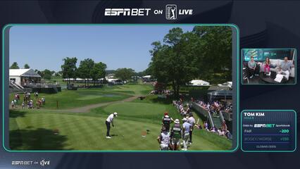 Matthieu Pavon | Round 4 | 15th hole | Shot 1 | 2025 Travelers