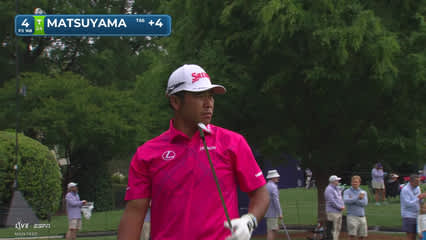 Hideki Matsuyama | Round 3 | 4th hole | Shot 1 | 2026 Truist Championship