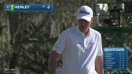 Russell Henley | Round 2 | 11th hole | Shot 4 | 2026 Arnold Palmer