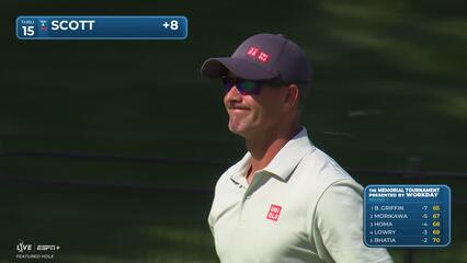 Adam Scott | Round 1 | 15th hole | Shot 5 | 2025 the Memorial