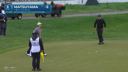 Hideki Matsuyama | Round 2 | 3rd hole | Shot 3 | 2025 Truist Championship