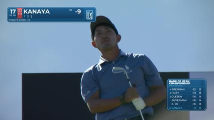 Takumi Kanaya | Round 4 | 17th hole | Shot 1 | 2025 Bank of Utah