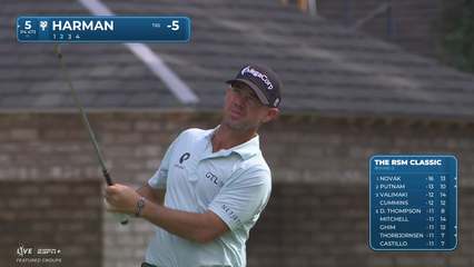 Brian Harman | Round 2 | 5th hole | Shot 2 | 2025 The RSM Classic