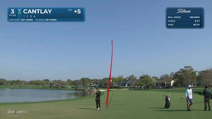 Patrick Cantlay | Round 4 | 3rd hole | Shot 2 | 2025 Arnold Palmer Invitational