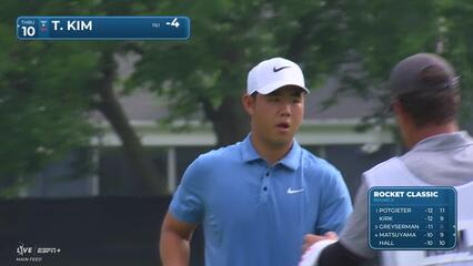 Tom Kim | Round 2 | 1st hole | Shot 3 | 2025 Rocket Classic