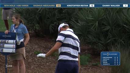 Rasmus Hojgaard | Round 1 | 15th hole | Shot 2 | 2026 THE PLAYERS