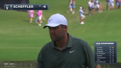 Scottie Scheffler | Round 2 | 9th hole | Shot 3 | 2026 TOUR Championship