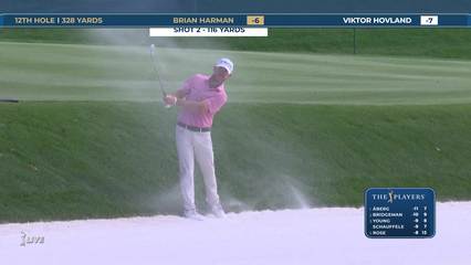 Brian Harman | Round 3 | 12th hole | Shot 2 | 2026 THE PLAYERS
