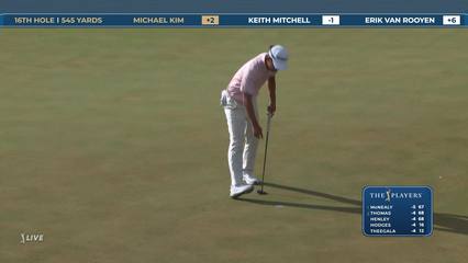 Michael Kim | Round 1 | 16th hole | Shot 4 | 2026 THE PLAYERS