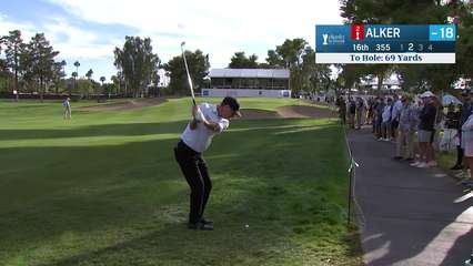 Steven Alker | Round 4 | 16th hole | Shot 2 | 2025 Charles Schwab