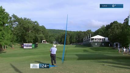 Ángel Cabrera | Round 4 | 10th hole | Shot 1 | 2025 Tradition