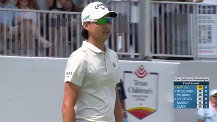 Min Woo Lee | Round 4 | 10th hole | Shot 4 | 2025 Houston Open