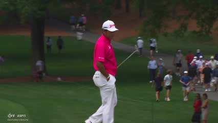 Hideki Matsuyama | Round 3 | 12th hole | Shot 3 | 2026 Truist Championship