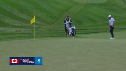 Adam Svensson | Round 3 | 3rd hole | Shot 2 | 2025 John Deere