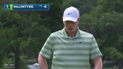 Robert MacIntyre | Round 3 | 7th hole | Shot 5 | 2026 Charles Schwab