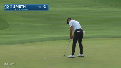 Jordan Spieth | Round 2 | 10th hole | Shot 4 | 2025 THE CJ CUP