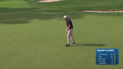 Harry Hall | Round 1 | 9th hole | Shot 3 | 2025 Rocket Classic