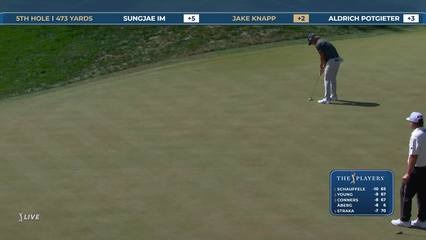 Jake Knapp | Round 2 | 5th hole | Shot 4 | 2026 THE PLAYERS