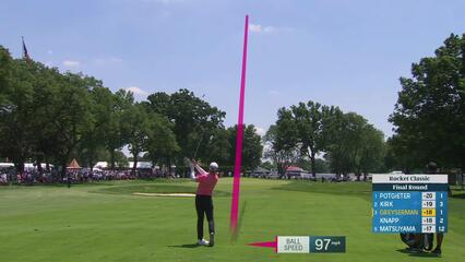 Max Greyserman | Round 4 | 2nd hole | Shot 2 | 2025 Rocket Classic