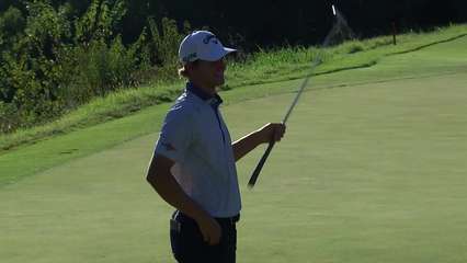 Adrien Dumont de Chassart | Round 4 | 18th hole | Shot 4 | 2025 Compliance Solutions