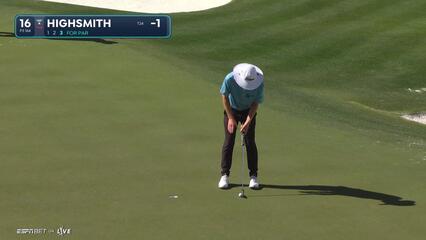 Joe Highsmith | Round 1 | 16th hole | Shot 3 | 2025 WM Phoenix Open