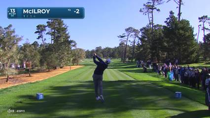 Rory McIlroy | Round 1 | 13th hole | Shot 1 | 2026 AT&T Pebble Beach