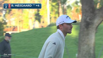 Rasmus Højgaard | Round 4 | 2nd hole | Shot 4 | 2026 Valspar