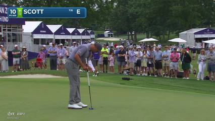 Adam Scott | Round 3 | 10th hole | Shot 5 | 2026 Truist Championship