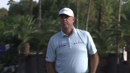 Stewart Cink | Round 1 | 9th hole | Shot 3 | 2025 Charles Schwab
