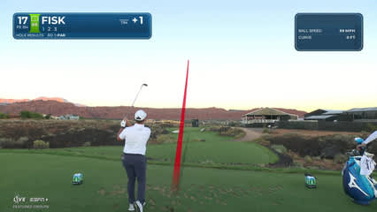 Steven Fisk | Round 2 | 17th hole | Shot 1 | 2025 Bank of Utah