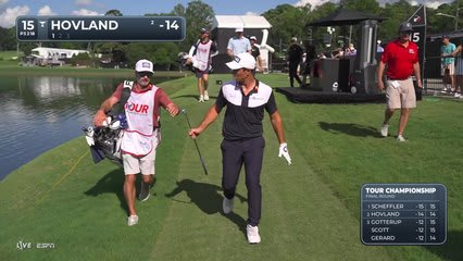 Viktor Hovland | Round 4 | 15th hole | Shot 1 | 2026 TOUR Championship