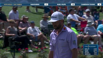 Cameron Young | Round 2 | 16th hole | Shot 5 | 2025 THE PLAYERS