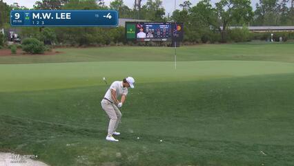 Min Woo Lee | Round 1 | 9th hole | Shot 2 | 2025 Houston Open