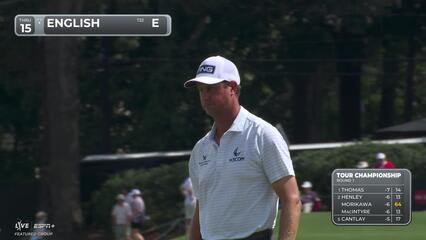 Harris English | Round 1 | 15th hole | Shot 3 | 2025 TOUR Championship