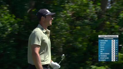 Viktor Hovland | Round 3 | 4th hole | Shot 1 | 2025 Valspar